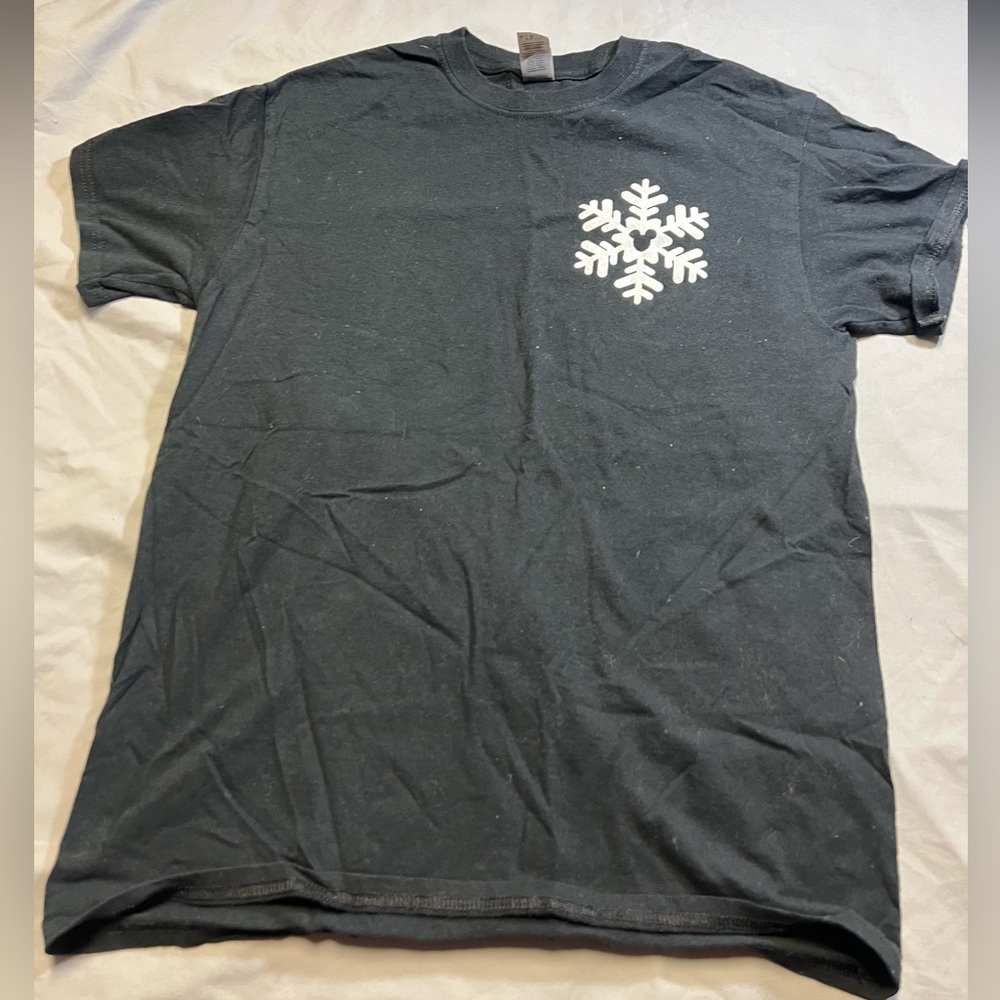 Handmade by me Mickey Mouse Snowflake Tshirt